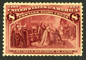 U.S. #236 MINT OG LH