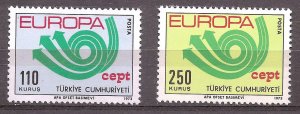 Turkey - 1973 - Mi. 2280-81 (CEPT) - MNH - RB176