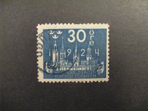 Sweden #202 used  a23.6 9996