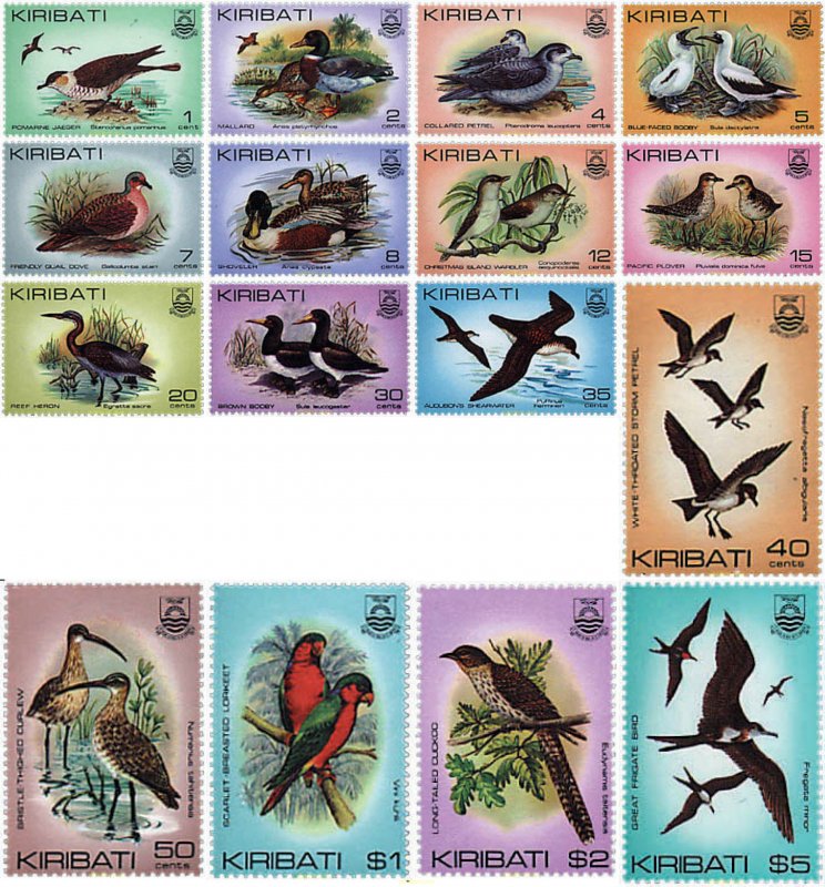 36702 MNH KIRIBATI 1982 SERIE BASICA