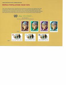 UN Souvenir Card SC6 MNH