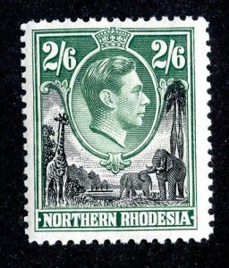 1938 Northern Rhodesia  Sc.#41 MLH* ( 862 BCXX )