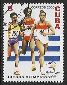 Cuba # 4096 - Olympics - Runners - unused / CTO...{R6}