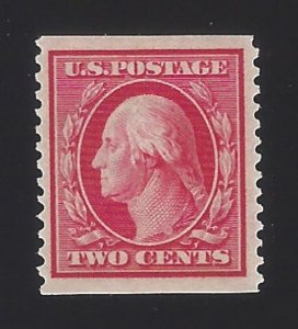 US #388 1910-11 Carmine Wmk 190 Perf 12 Vert Mint OG LH VF Scv $1400