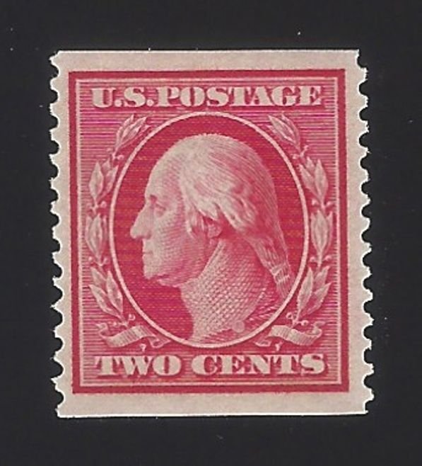 US #388 1910-11 Carmine Wmk 190 Perf 12 Vert Mint OG LH VF Scv $1400