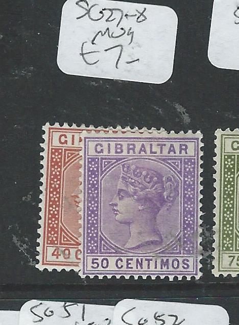 GIBRALTAR  (P2407B) QV SG 27-8  MOG