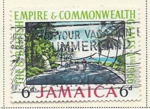 Jamaica #255 (U) CV $0.20