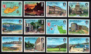 Alderney # 1 - 12 MNH VF 