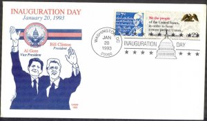 USA 1993 President Bill Clinton Inauguration Day Special Canceled IV