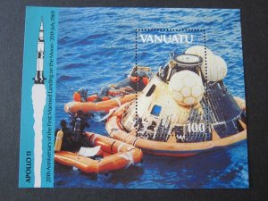 Vanuatu 1989 Sc 511 space set MNH