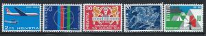 SWITZERLAND SC# 495-9 VF/MNH 1969
