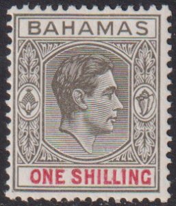 1938 - 1946 Bahamas KGVI 1/ issue MNH Sc# 110 CV $17.25 Stk #5