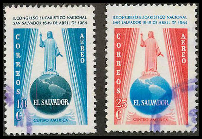 El Salvador C208-C209 Used VF