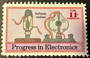 US # C86 Electronics Progress air mail 11c 1972 Mint NH