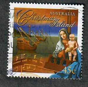 Christmas Island #402 used single