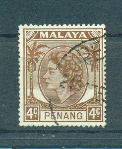 Malaya - Penang sc# 31 (2) used cat value $.25