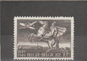 Belgium  Scott#  C12  Used  (1949 Belgian Postage Stamp Cent.)