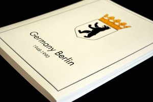 COLOR PRINTED GERMANY BERLIN 1948-1990 STAMP ALBUM PAGES (76 illustrated pages)