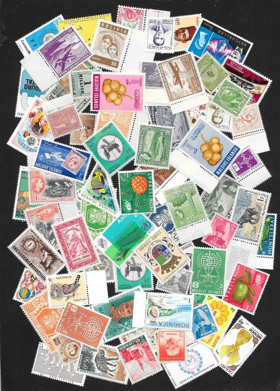 WORLDWIDE (500) Mint Never Hinged Stamps ALL DIFFERENT!