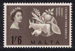 Malta Cattle Agriculture Freedom from Hunger 1963 MNH SG#311