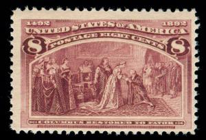 momen: US Stamps #236 MINT OG NH PSE Cert VF LOT #87979