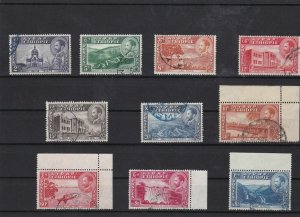 Ethiopia 1947 veiws used stamps Ref 8086