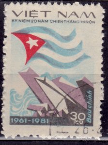 Vietnam, 1982, 20th Anniv. of Cuban Victory at Giron, 30xu, mi#1254, used*