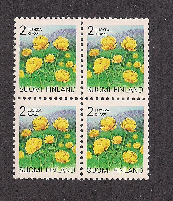 FINLAND SC# 834 VF MNH 1990 Blk-4