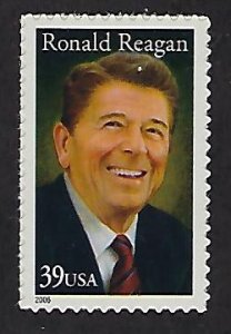 Catalog # 4078 Single  Stamp Ronald Reagan Conservative Republican President GOP