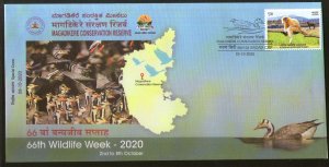 India 2020 Magadikere Conservation Reserve Birds Duck Wildlife Week Animals cvr