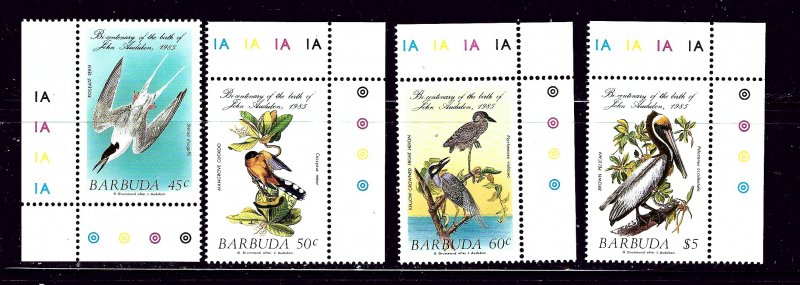 Barbuda 701-04 MNH 1985 Birds   #3