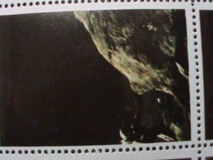 UMM AL QIWAIN STAMP -SPACE AND FIRST MAN ON THE MOON- COMPLETE LARGE CTO SHEET