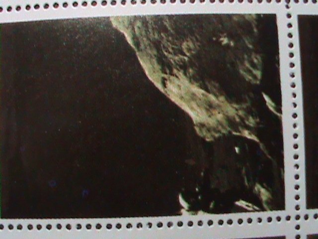 UMM AL QIWAIN STAMP -SPACE AND FIRST MAN ON THE MOON- COMPLETE LARGE CTO SHEET