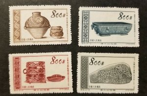 P.R China 1954 Sc#222/230, 3 Complete Sets MNH VF - see pics