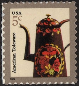 SC#3756A 5¢ American Toleware Single (2008) SA