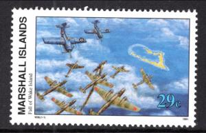 Marshall Islands 296 WWII Fall of Wake Island MNH VF