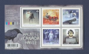 CANADA - Scott 2860 - MNH S/S - Haunted House - 2015