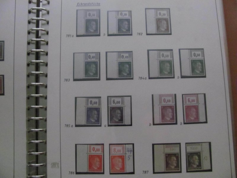 Germany 1941-44 MNH HITLER ALBUM ALMOST EVERY POSSIBILITY UNIQUE 63 PICTURE(118)