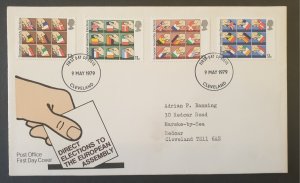 Great Britain First Day Cover European Assembly Elections 1979