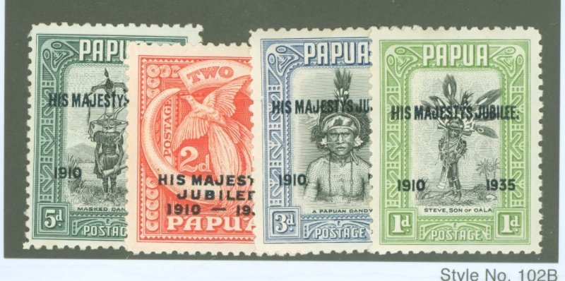 Papua New Guinea #114-117  Single (Complete Set)