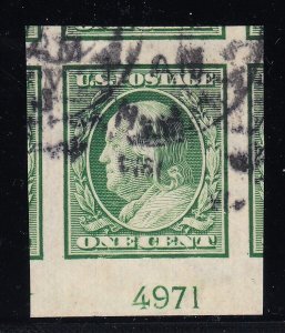 MOstamps - US #343 Used Grade GEM 100J with PSE Cert - Lot # MO-5299 SMQ $225+++