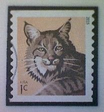 United States, Scott #4672a, used(o), 2015,  Bobcat, 1¢