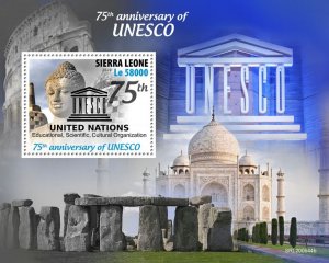 SIERRA LEONE - 2020 - U N E S C O - Perf Souv Sheet - Mint Never Hinged