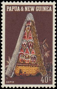 Papua New Guinea #319-322, Complete Set(4), 1971, Never Hinged