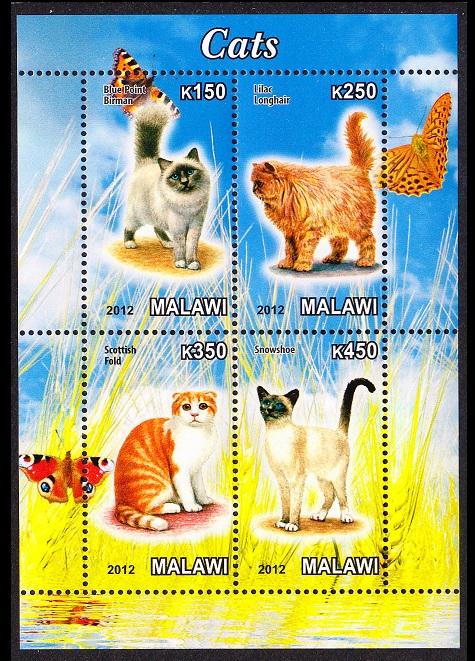 Malawi Cats Sheetlet