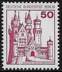 Germany: Berlin #9N396 Mint Never Hinged Stamp - Neuschwanstein Castle
