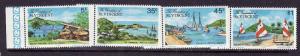 St Vincent Grenadines-Sc#65-8-Unused NH set-Petit St Vincent-1975-