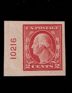 Scott #482 XF/Sup-OG-NH. Unreported plate number! With 2023 PFC graded XF-SUP-95