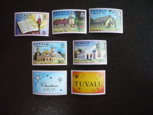 Stamps - Tuvalu - Scott# 38-42 - Mint Never Hinged Set of 5 Stamps + 2 Labels