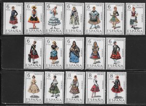 Spain 1392-1444 Costumes set 2022 Scott c.v. $13.25